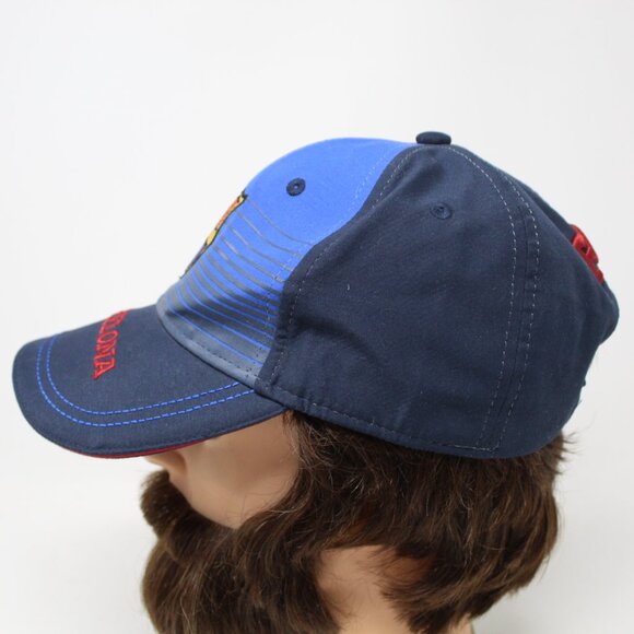 FC Barcelona Hat Adult Adjustable Blue/Red FCB Football/Soccer Baseball Cap - Picture 4 of 12